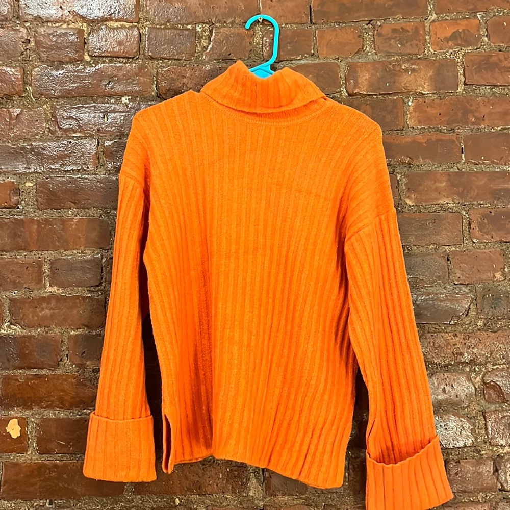 Pistola orange turtleneck sweater size XS - NWT